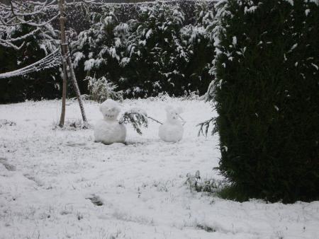 bonhommes de neiges